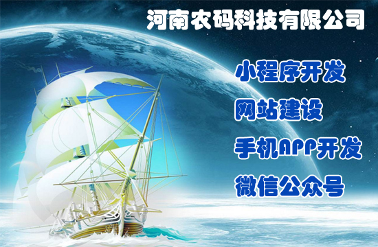 河南农码科技有限公司管网成功上线，小程序开发就找农码科技！